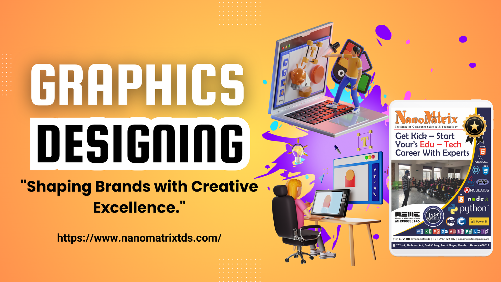 NANOMATRIX GRAPHICS DESIGNING